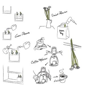 LIXIL様 / レシピイラスト